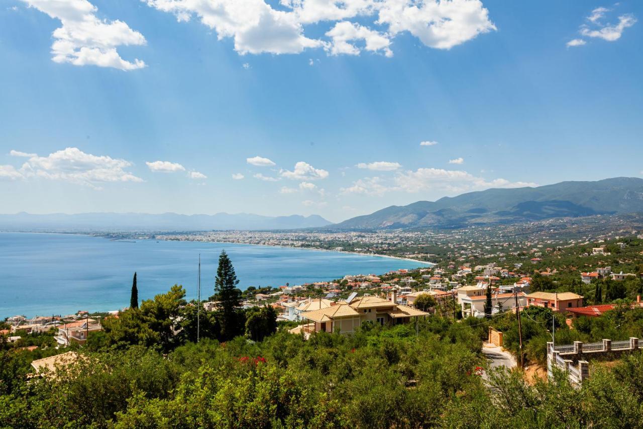 Verga Majestic Sunsets - Elegant & Secluded Retreat Kalamata Exterior foto